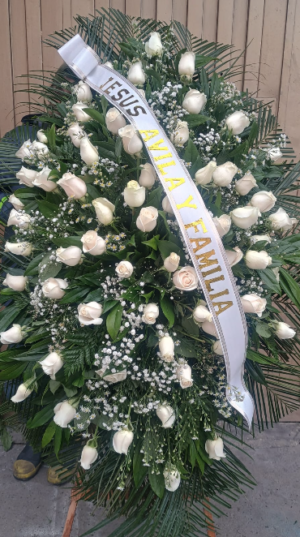 Pedestal de rosas R44